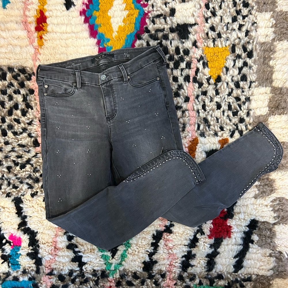 Liverpool Style Black Embellished Jeans